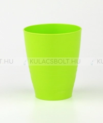 BIODORA Bioműanyag pohár, 250ml - Neonzöld