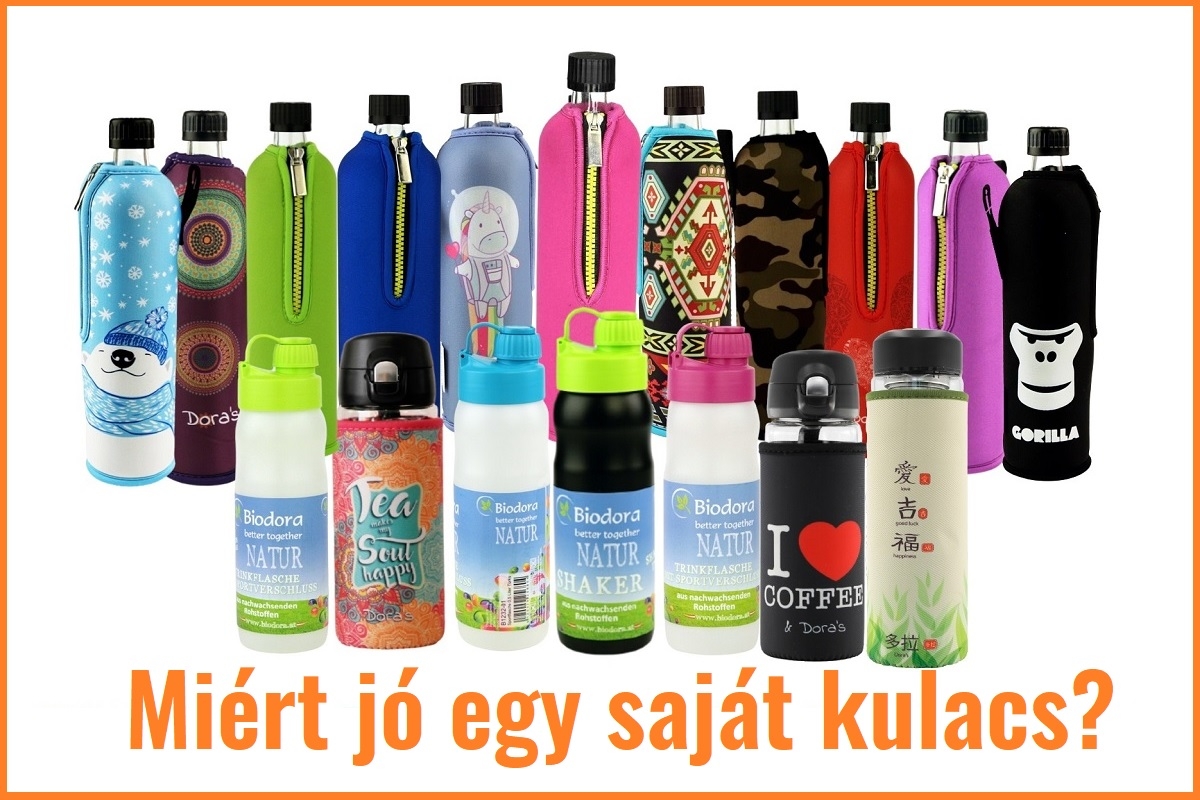Miért jobb egy saját kulacs, mint a PET palack?