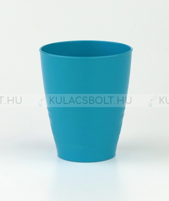 Bioműanyag pohár, 250ml - Kék