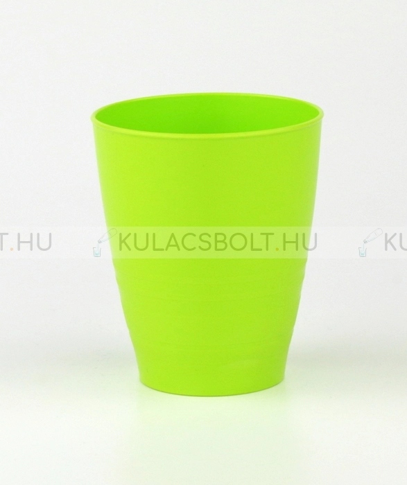 Bioműanyag pohár, 250ml - Neonzöld