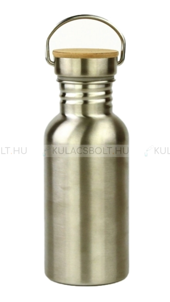 DORAS-Retro-rozsdamentes-acel-kulacs-mozgathato-fullel-500ml---Szalcsiszolt-bambusz
