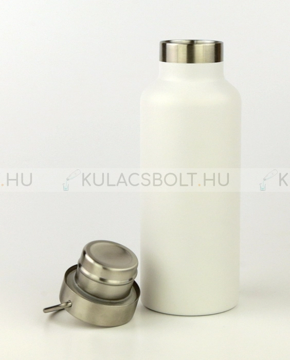 DORAS-Retro-rozsdamentes-acel-kulacs-(termosz)-mozgathato-fullel-500ml---Matt-feher