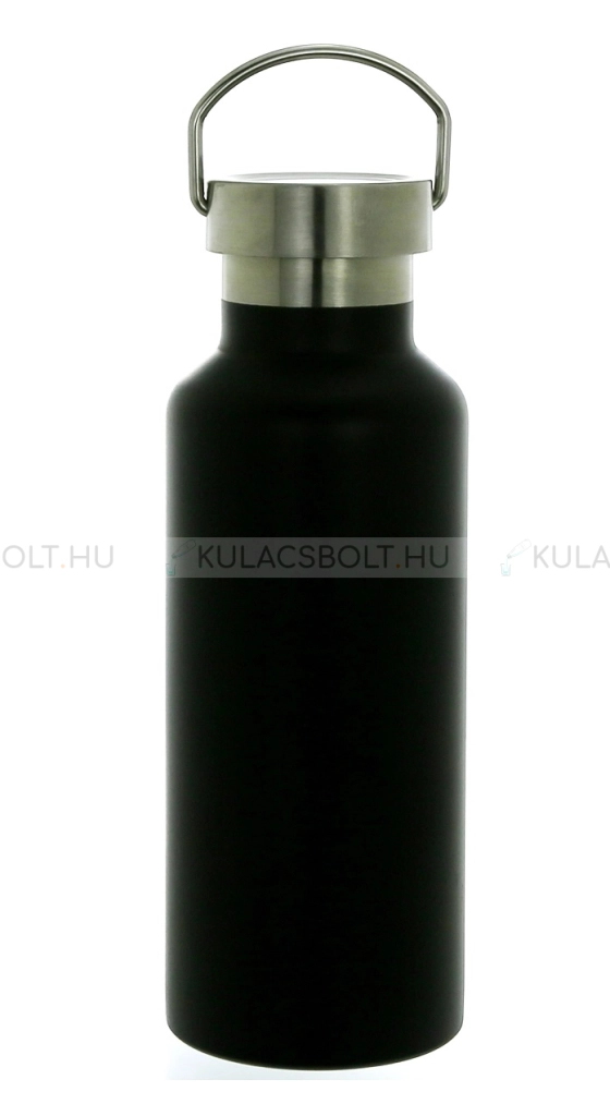 DORAS-Retro-rozsdamentes-acel-kulacs-(termosz)-mozgathato-fullel-500ml---Matt-fekete