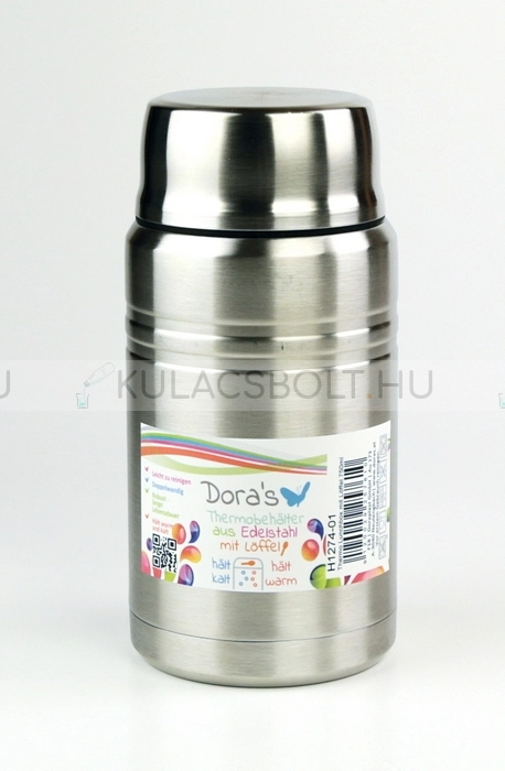 DORAS-etelhordo-termosz-osszecsukhato-fem-kanallal---Rozsdamentes-acel-(szalcsiszolt)-750-ml