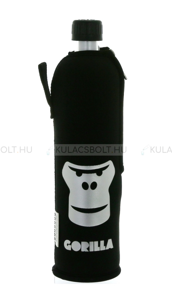 DORAS-uvegkulacs-(uvegpalack)-neopren-huzattal-500ml---Fekete-gorilla-mintas
