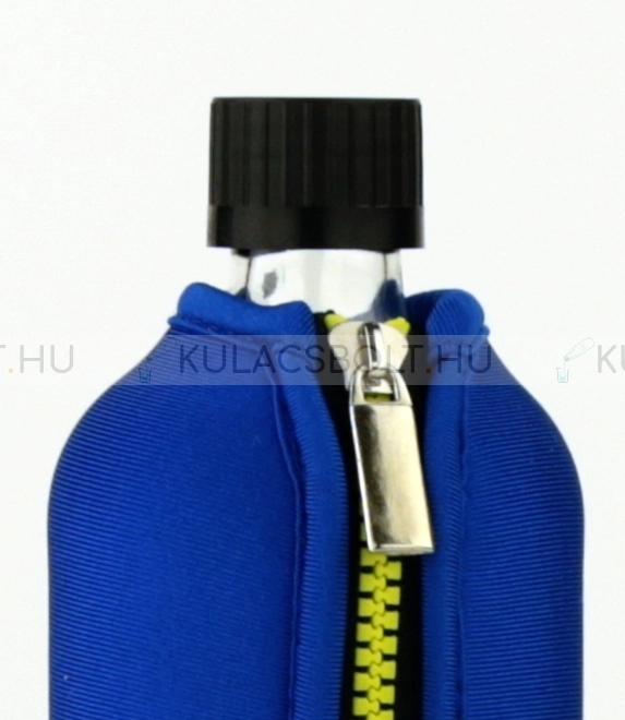 Üvegkulacs (üvegpalack) neoprén huzattal, 700ml - Sötétkék