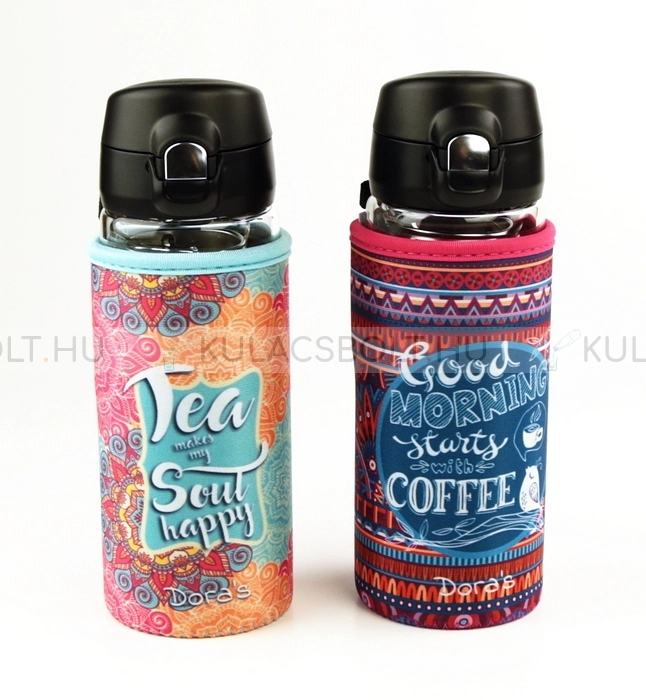 DORAS-Kave--tea-uvegkulacs-(uvegpalack)-kifordithato-neopren-huzattal-egykezes-kupakkal-380ml-(H1281-04)