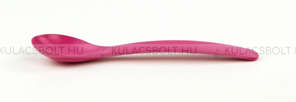 Bioműanyag kiskanál szett gyerekeknek (4db), magenta