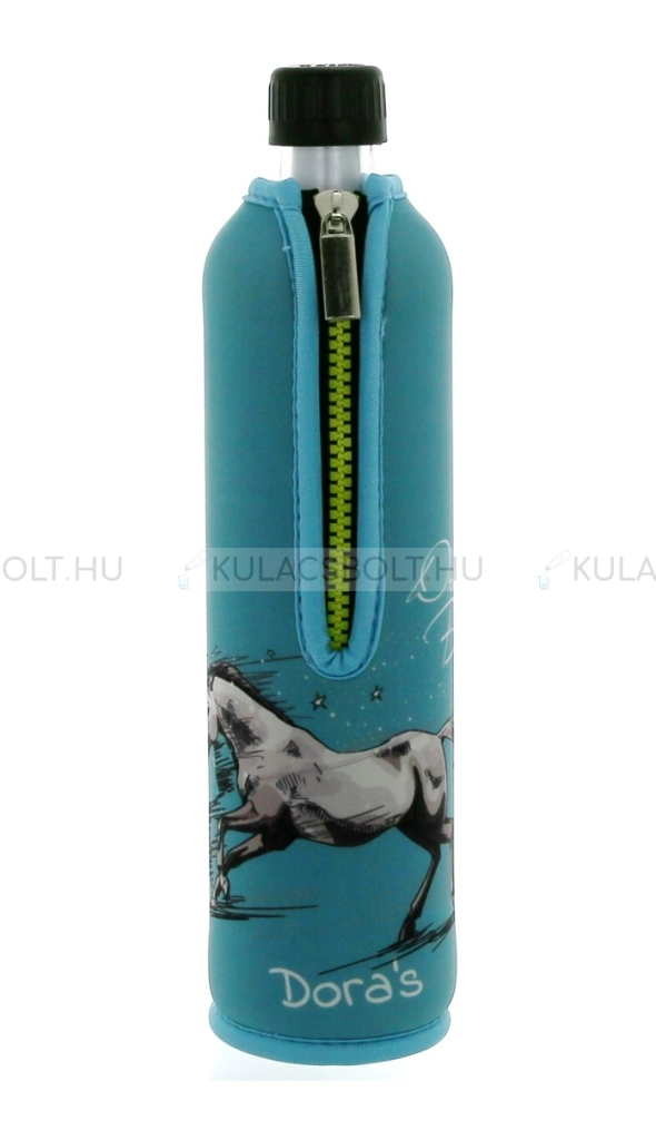 DORAS-uvegkulacs-(uvegpalack)-neopren-huzattal-500ml---Kek-vagtato-lo-mintas