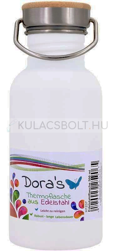 DORAS-Retro-rozsdamentes-acel-kulacs-mozgathato-fullel-500ml---Feher-bambusz