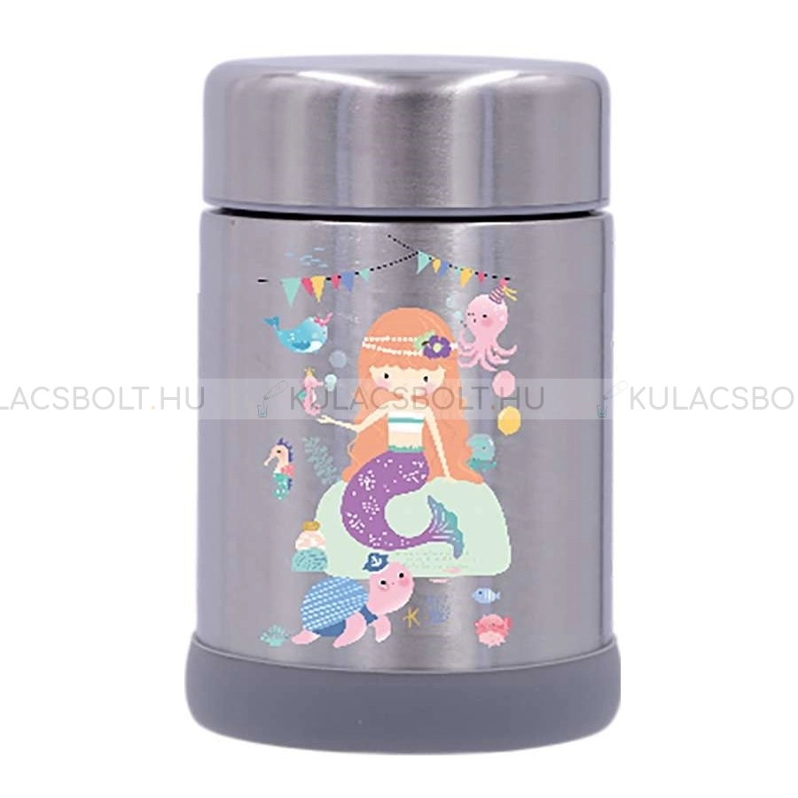 DORAS---etelhordo-termosz-gyerekeknek-300ml---Szalcsiszolt-rozsdamentes-acel-sello-mintaval---Rozsdamentes-acel---Szalcsiszolt-sello-mintaval---Fem-etelhordo-termosz-doboz-(rozsdamentes-acel)