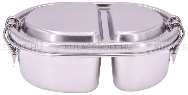 DORAS-Rozsdamentes-acel-etelhordo-doboz-csatos-fedovel-gumitomitessel-2-taroloresszel-500ml-(H1223)