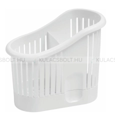 CURVER CLASSIC evőeszköz szárító, 14 x 6,5 cm, műanyag, fehér színű