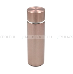 ECOSYS POCKET mini termosz, zsebtermosz, 150ml, rozsdamentes acél, csillámos rózsaszín