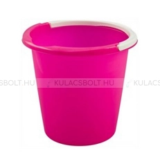 CURVER Háztartási Vödör, 10L, nagy füllel, minőségi műanyagból, 4 féle színben, rózsaszín.