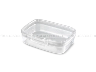 CURVER SNAP BOX ételtároló doboz, 21 x 15,5 cm, 1,3L, műanyag, átlátszó