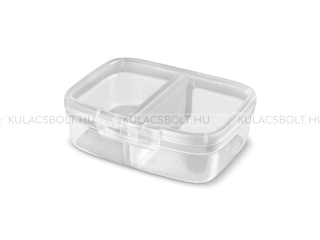 CURVER SNAP BOX ételtároló doboz, 22 x 17 cm, 1,8L, műanyag, átlátszó