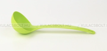 BIODORA Bioműanyag merőkanál, neonzöld színben - 23 cm (kicsi)